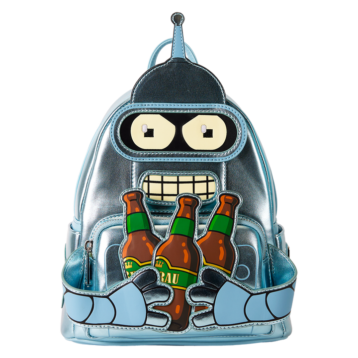 Loungefly WonderCon Limited Edition Futurama Bender Cosplay Mini Backpack