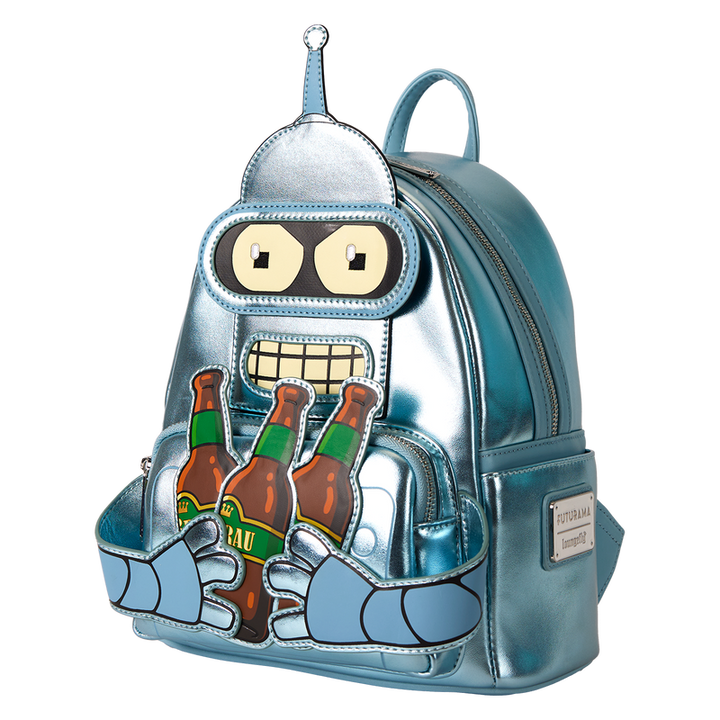 Loungefly WonderCon Limited Edition Futurama Bender Cosplay Mini Backpack