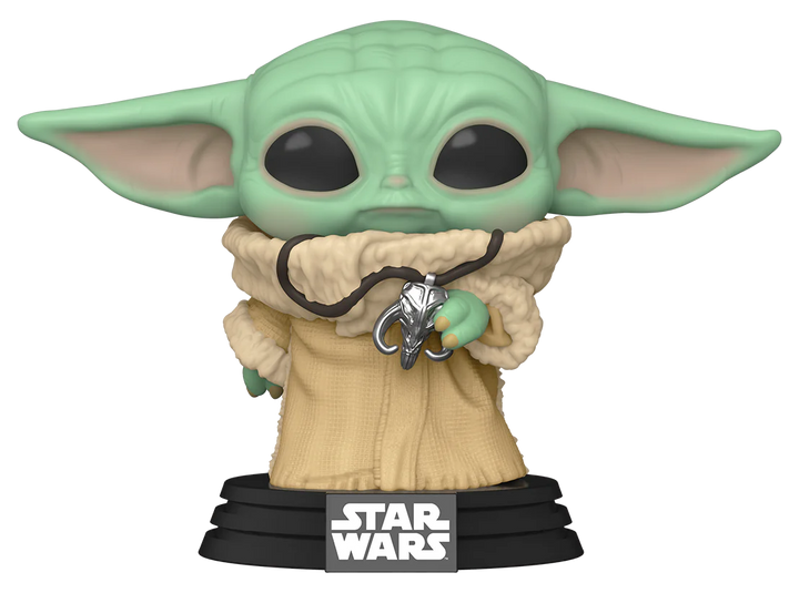 Funko Star Wars The Mandalorian The Child w/Pendant Exclusive Pop! Vinyl Figure