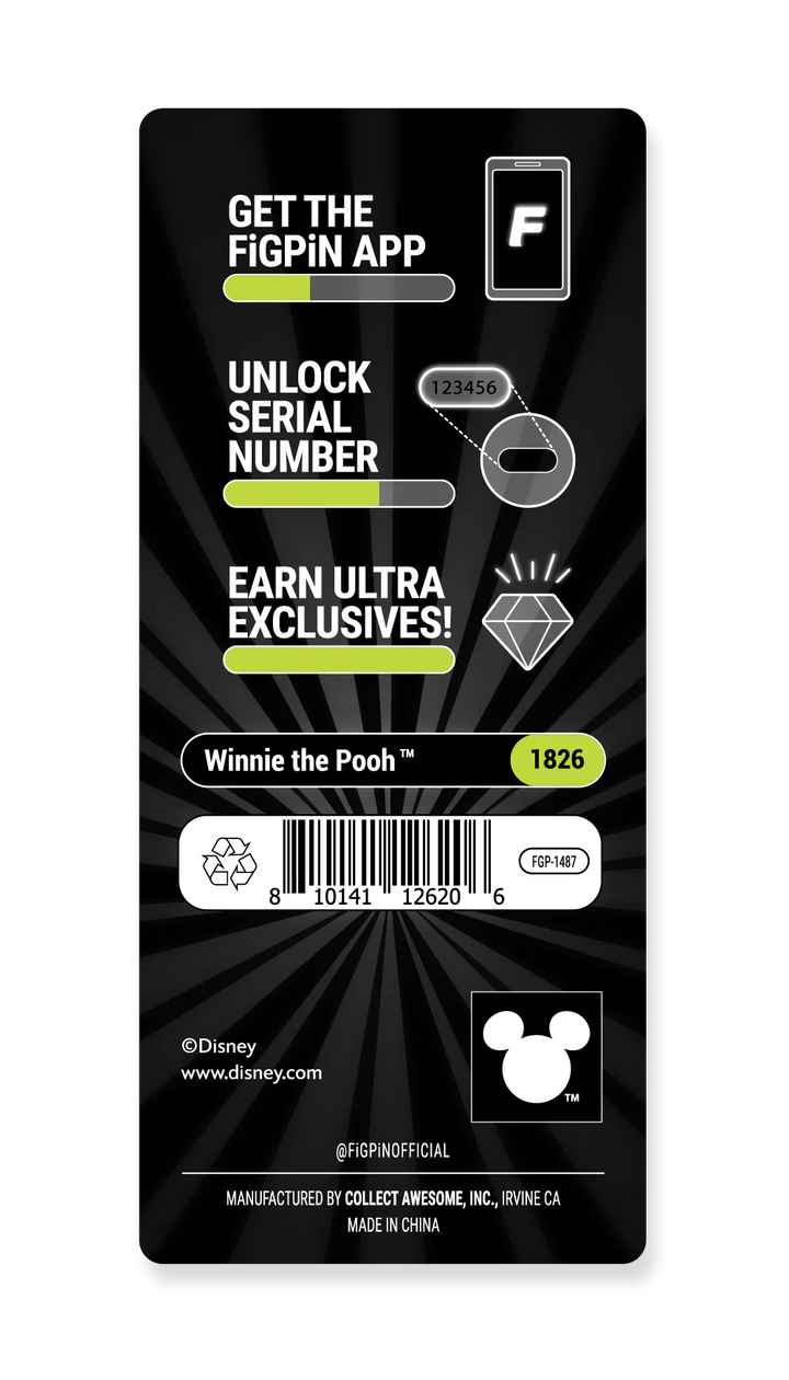 FiGPiN Disney Winnie the Pooh Limited Edition of 500