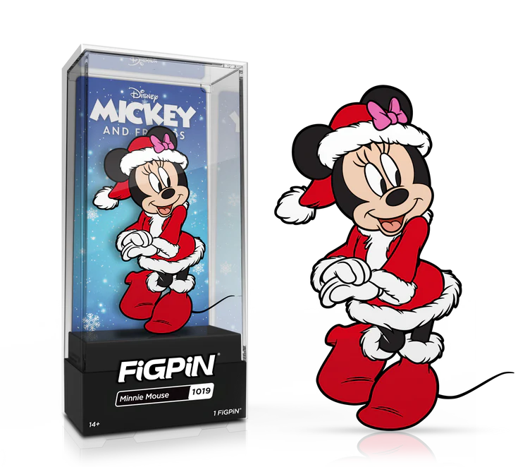 FiGPiN Disney Holiday Minnie Mouse