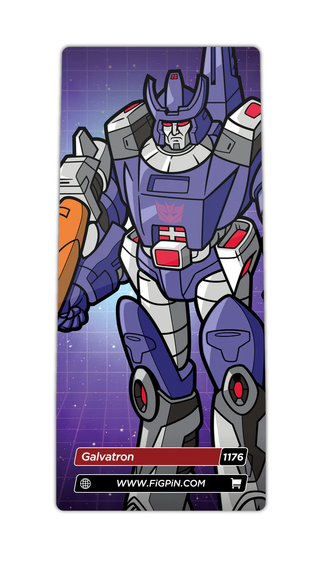 FiGPiN Transformers Decepticon Galvatron