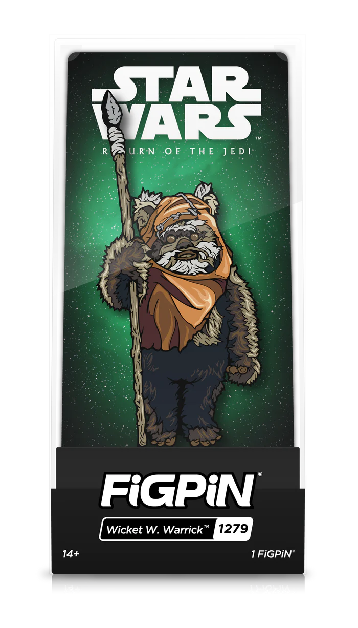 FiGPiN Star Wars Return of the Jedi Wicket W. Warrick Limited Edition