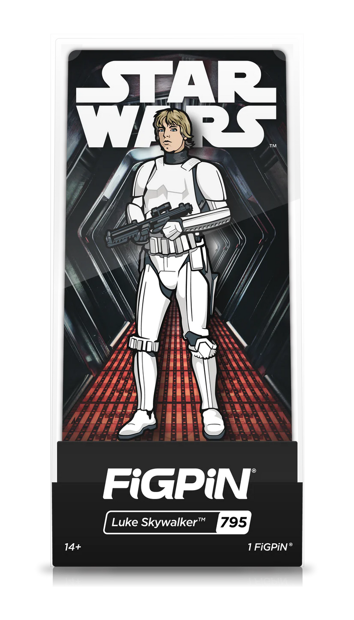 FiGPiN Star Wars A New Hope Luke Skywalker as Stormtrooper Limited Edition