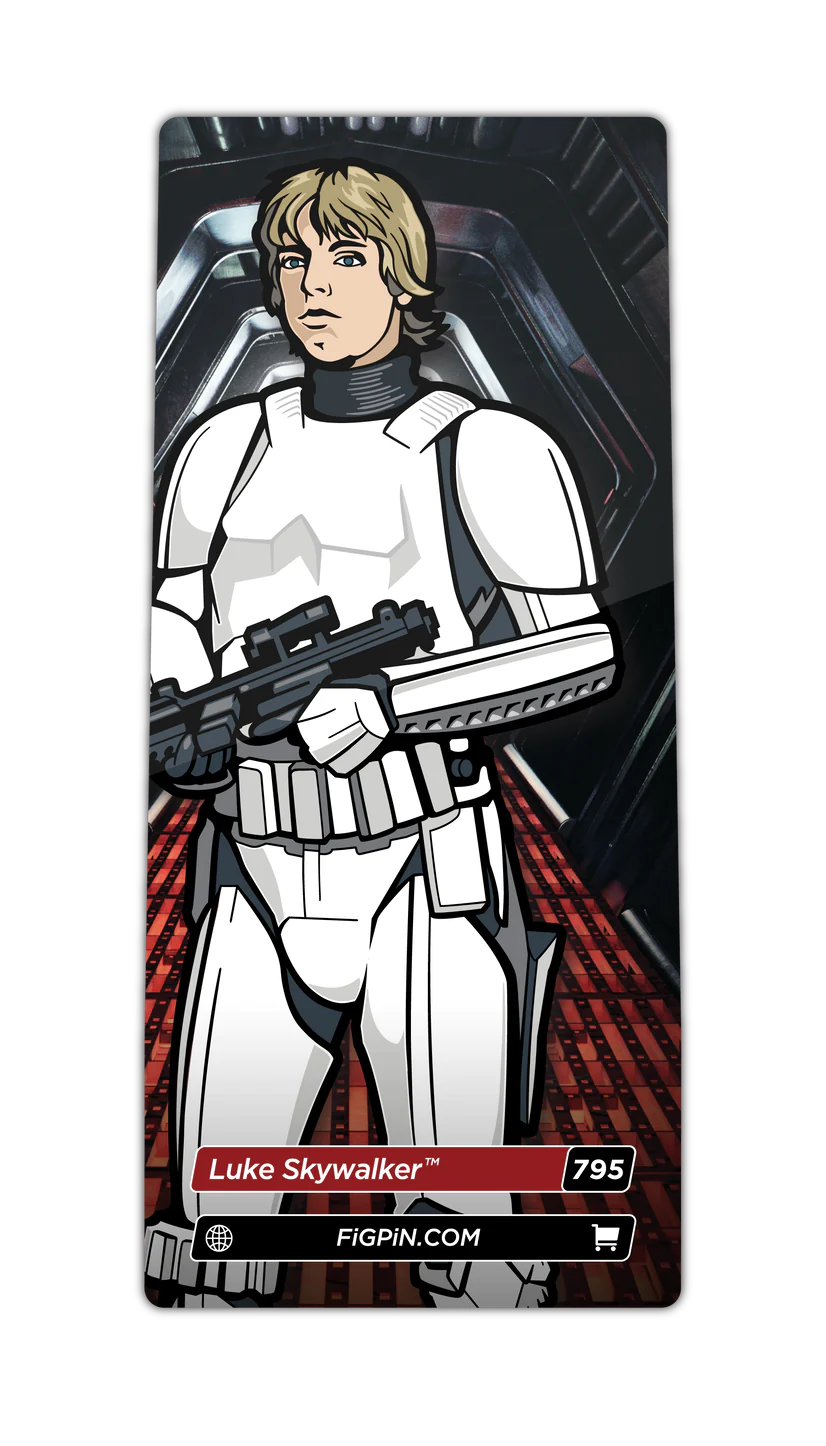 FiGPiN Star Wars A New Hope Luke Skywalker as Stormtrooper Limited Edition