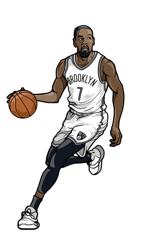 Figpin Nba Brooklyn Nets Kevin Durant Pins