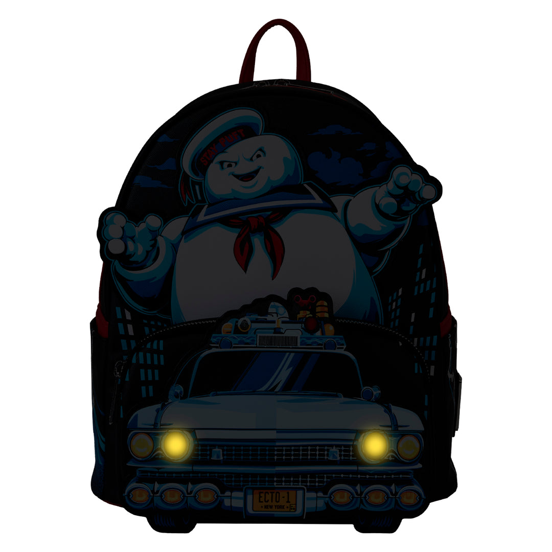 Loungefly Sony Ghostbusters Stay Puft Chase Light Up Mini Backpack