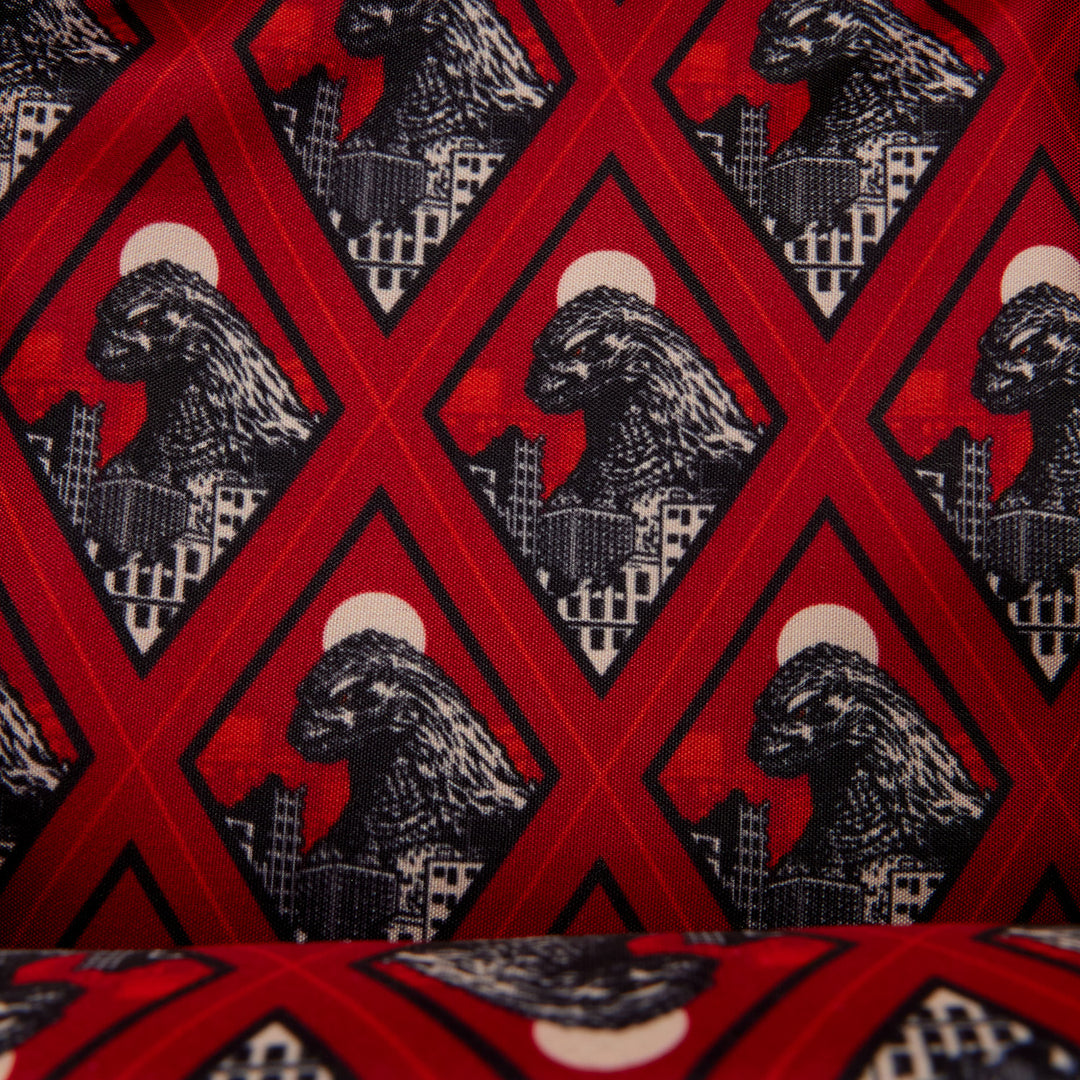 Loungefly Toho Godzilla Cellphone Crossbody Bag with Coin Bag