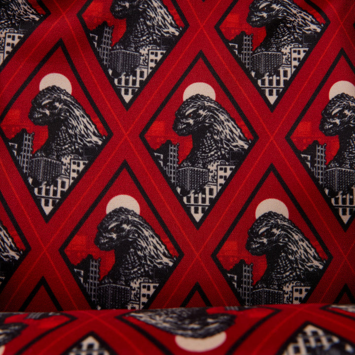 Loungefly Toho Godzilla Cellphone Crossbody Bag with Coin Bag