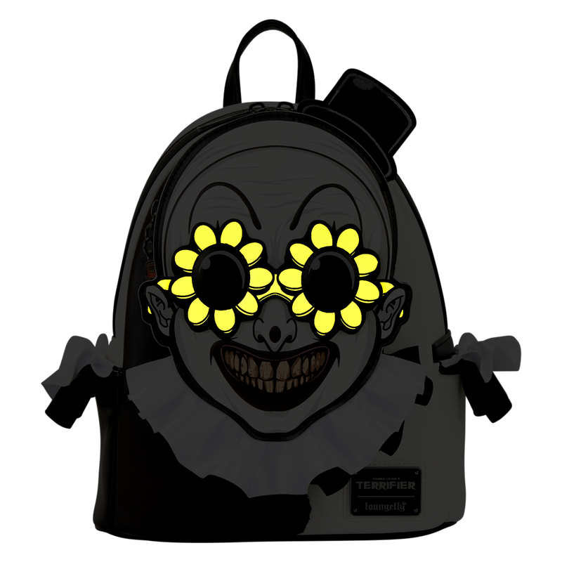 Loungefly Terrifier Art the Clown Glow Cosplay Mini Backpack