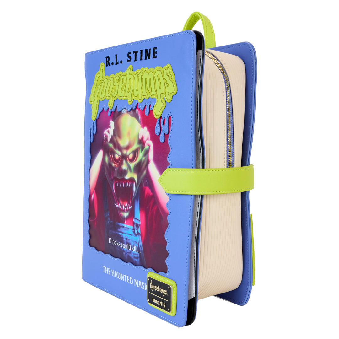 Loungefly Goosebumps Haunted Mask Glow in the Dark Mini Backpack