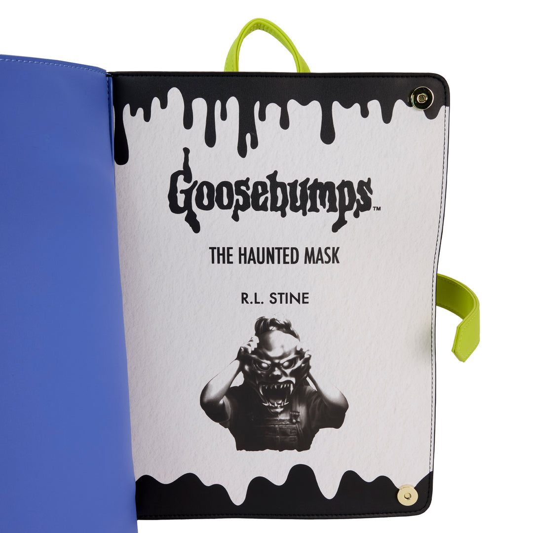 Loungefly Goosebumps Haunted Mask Glow in the Dark Mini Backpack