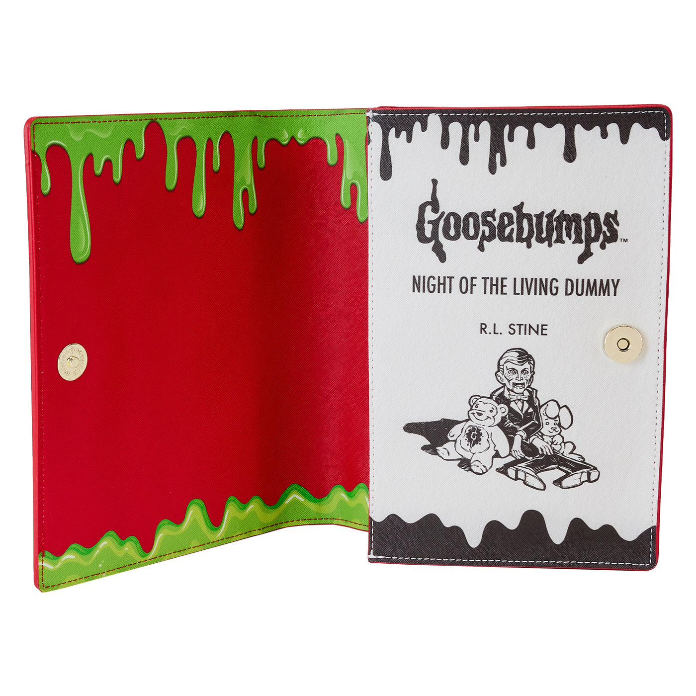 Sony Goosebumps Slappy Book Cover Crossbody