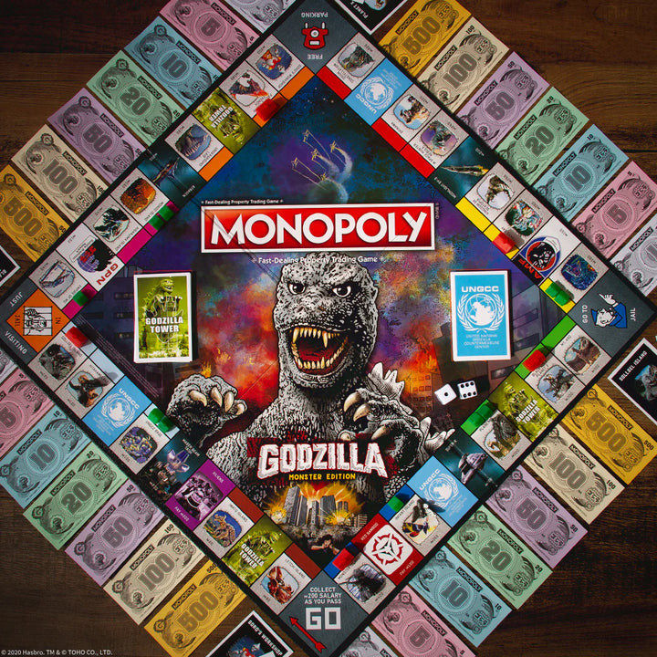 Monopoly: Godzilla Monster Edition Board Game
