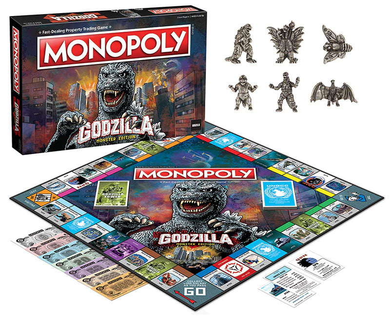 Monopoly: Godzilla Monster Edition Board Game