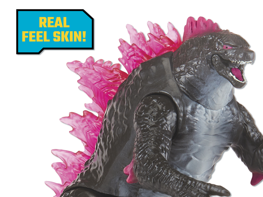 Playmates Toys Godzilla x Kong: The New Empire Real Feel Godzilla 6" Action Figure