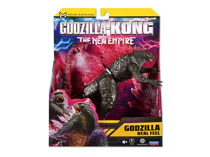 Playmates Toys Godzilla x Kong: The New Empire Real Feel Godzilla 6" Action Figure