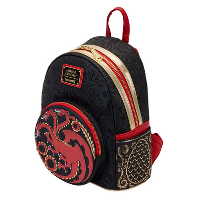 Loungefly HBO House of Dragon Targaryen Mini Backpack