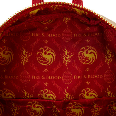 Loungefly HBO House of Dragon Targaryen Mini Backpack