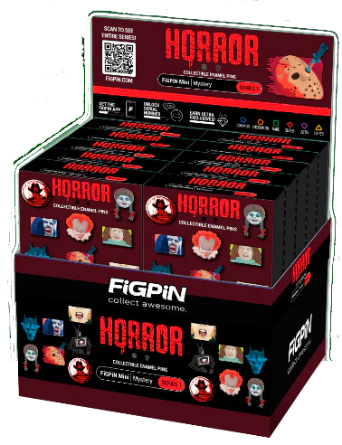 FiGPiN Horror Series 1 Mystery Minis Blind Box Pin