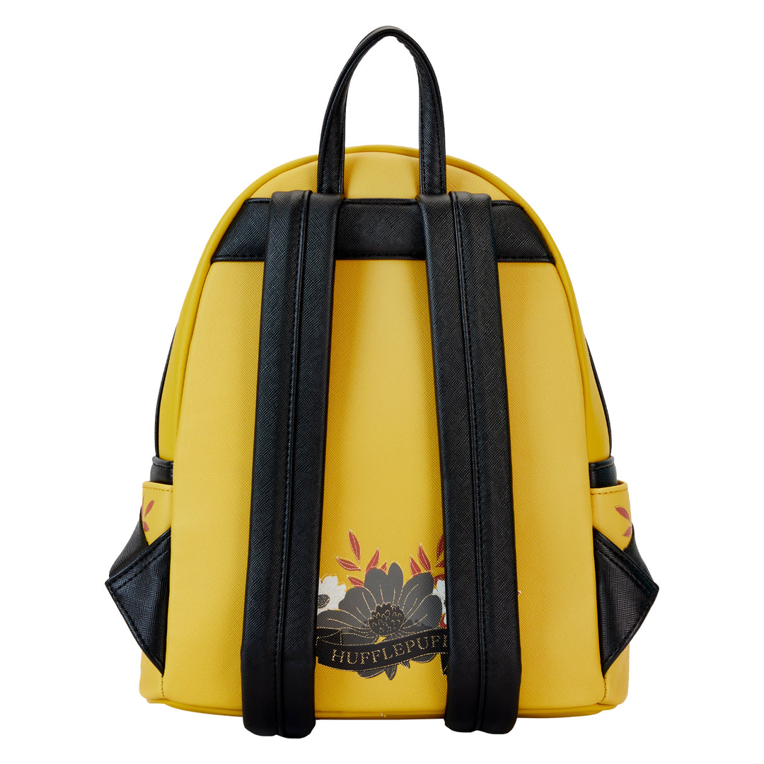 Loungefly WB Harry Potter Hufflepuff House Tattoo Mini Backpack