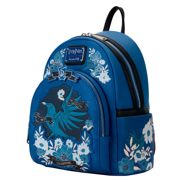 Loungefly WB Harry Potter Ravenclaw House Tattoo Mini Backpack