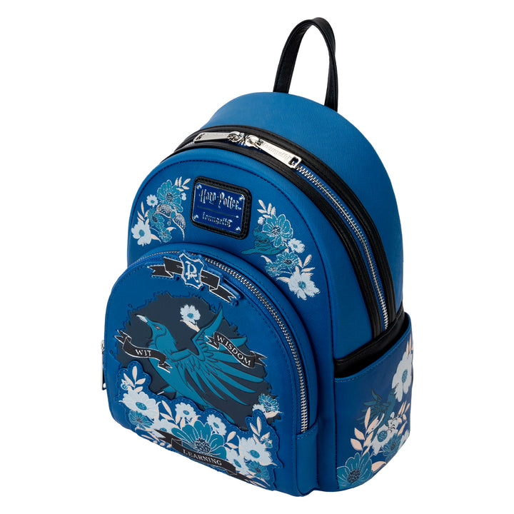 Loungefly WB Harry Potter Ravenclaw House Tattoo Mini Backpack