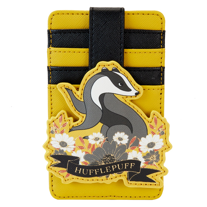 Loungefly WB Harry Potter Hufflepuff House Tattoo Cardholder