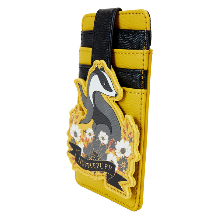 Loungefly WB Harry Potter Hufflepuff House Tattoo Cardholder