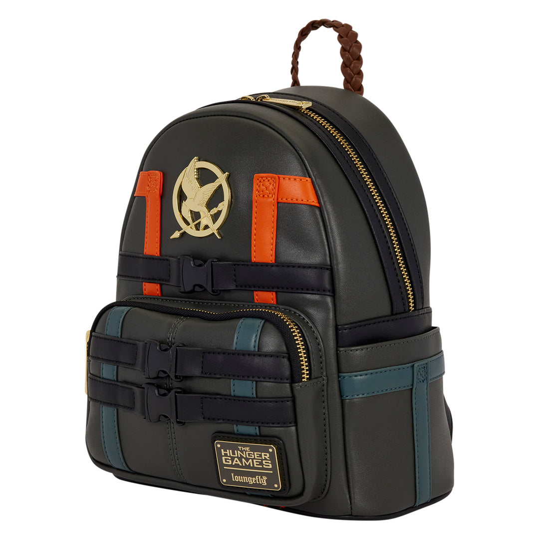 Loungefly Lionsgate The Hunger Games Katniss Everdeen Cosplay Sound Mini Backpack