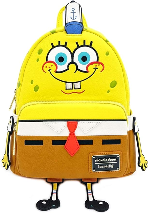 Loungefly Nickelodeon Spongebob SquarePants Cosplay Mini Backpack