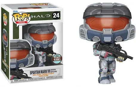 Funko Pop Halo Spartan Mark VII with BR75 Specialty Series Exclusive Vinyl Figure