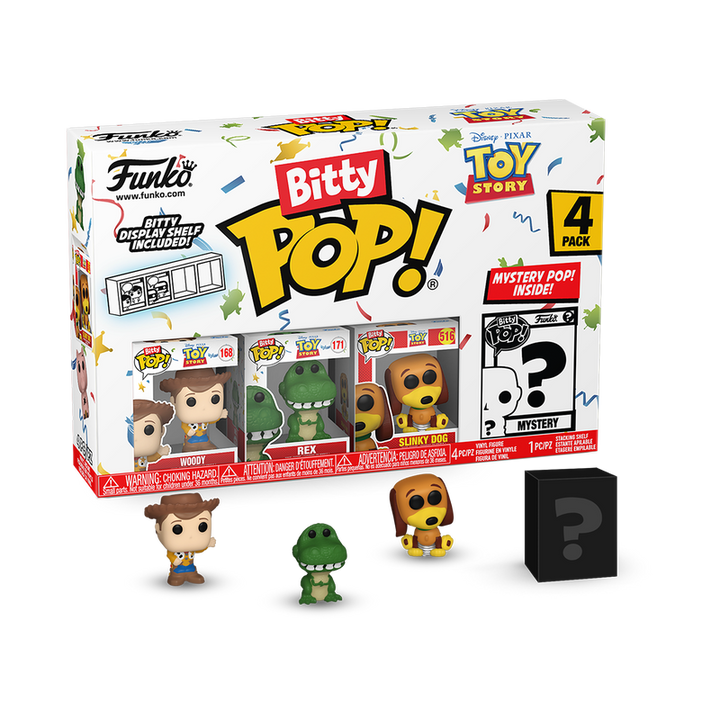 Funko Disney Pixar Toy Story 4-Pack Bitty Series 3 Pop! Vinyl Figures