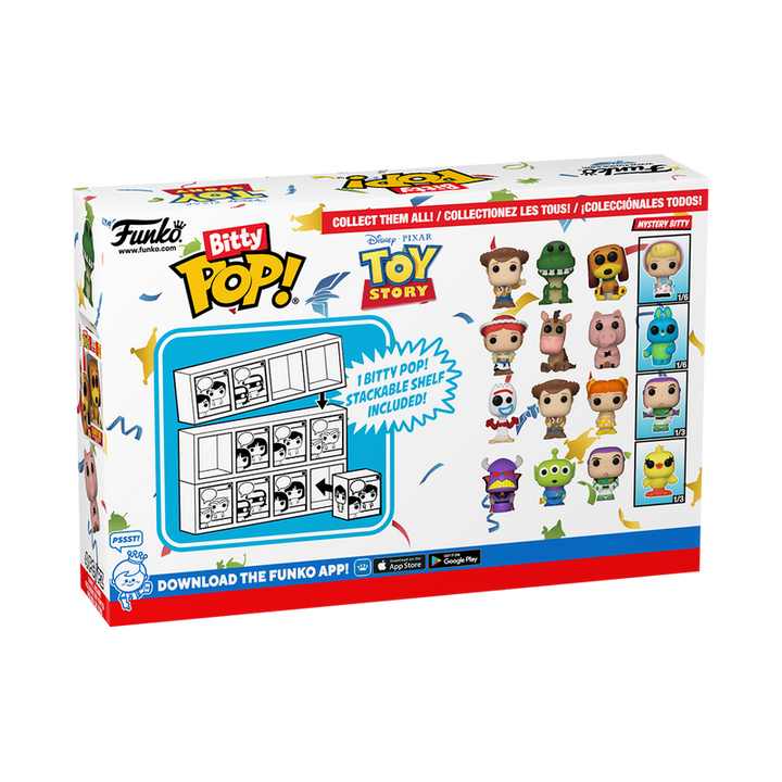 Funko Disney Pixar Toy Story 4-Pack Bitty Series 3 Pop! Vinyl Figures