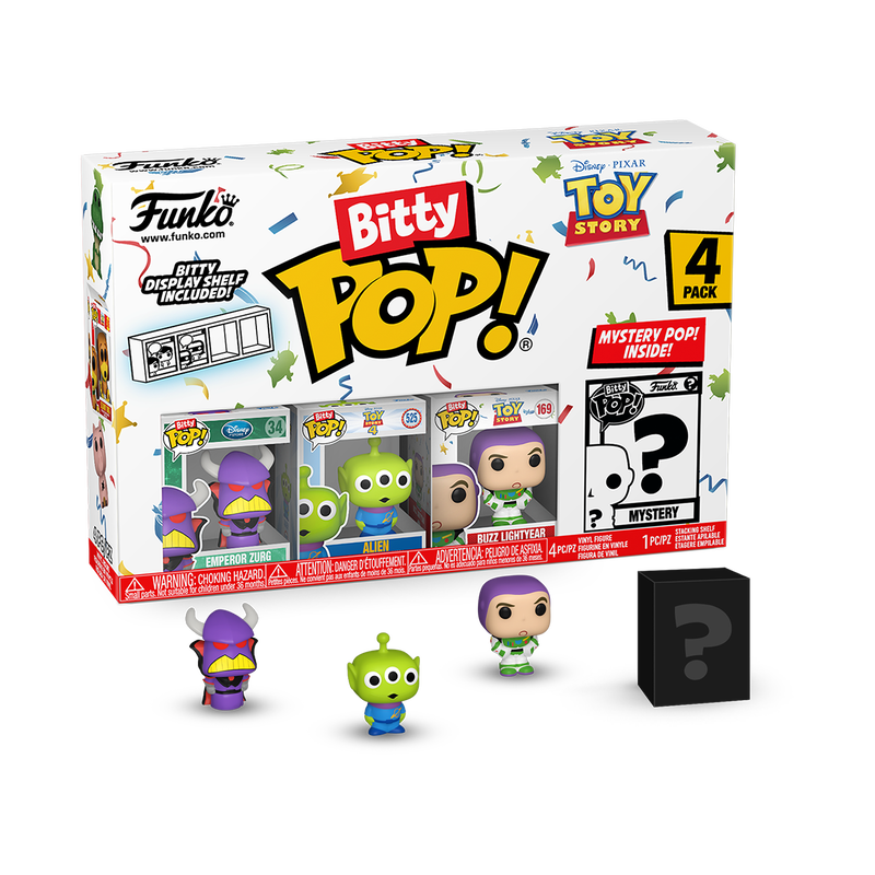 Funko Disney Pixar Toy Story 4-Pack Bitty Series 4 Pop! Vinyl Figures