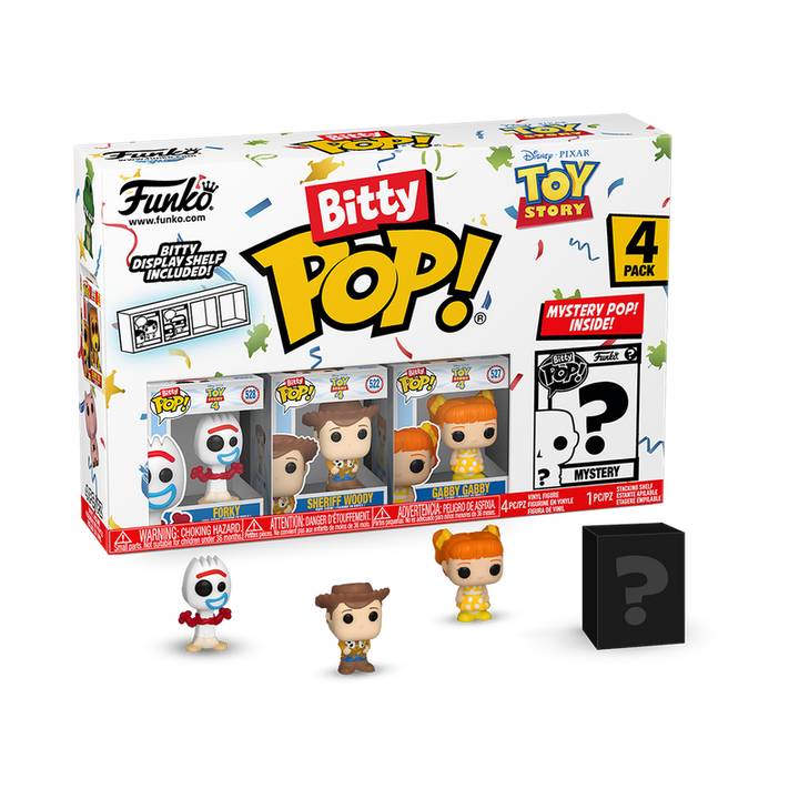 Funko Disney Pixar Toy Story 4-Pack Bitty Series 1 Pop! Vinyl Figures