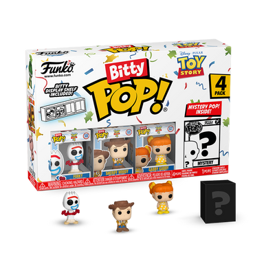 Funko Disney Pixar Toy Story 4-Pack Bitty Series 1 Pop! Vinyl Figures