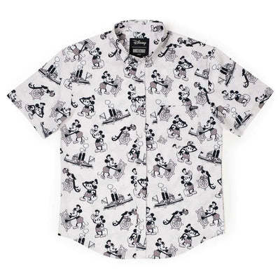 Disney 100 "Steamboat Mickey" - KUNUFLEX Short Sleeve Shirt