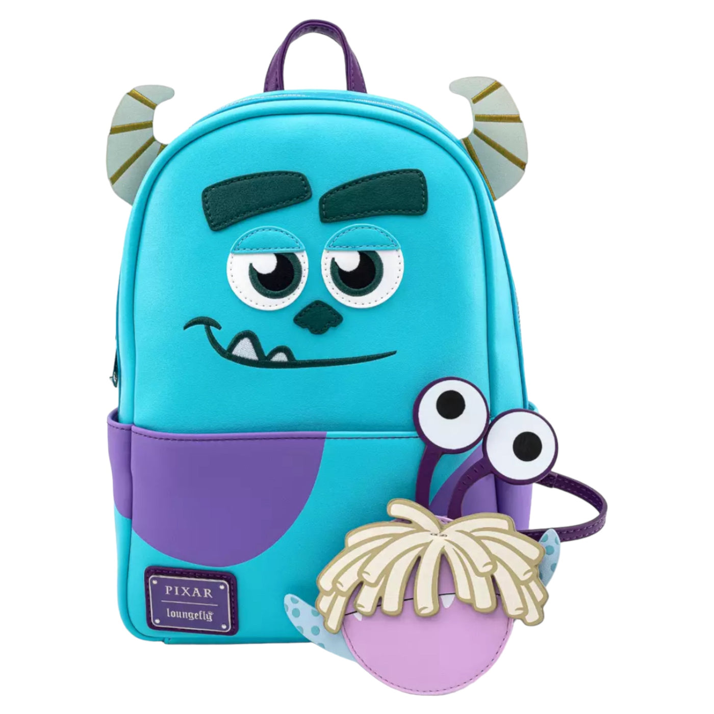 Loungefly Disney Pixar Monsters Inc. Sulley with Boo Coin Pouch Mini Backpack