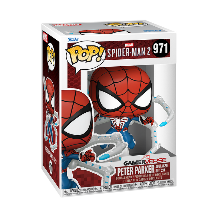 Funko Marvel Games Spider-man 2 Advance Suit 2.0 Pop! Vinyl Figure