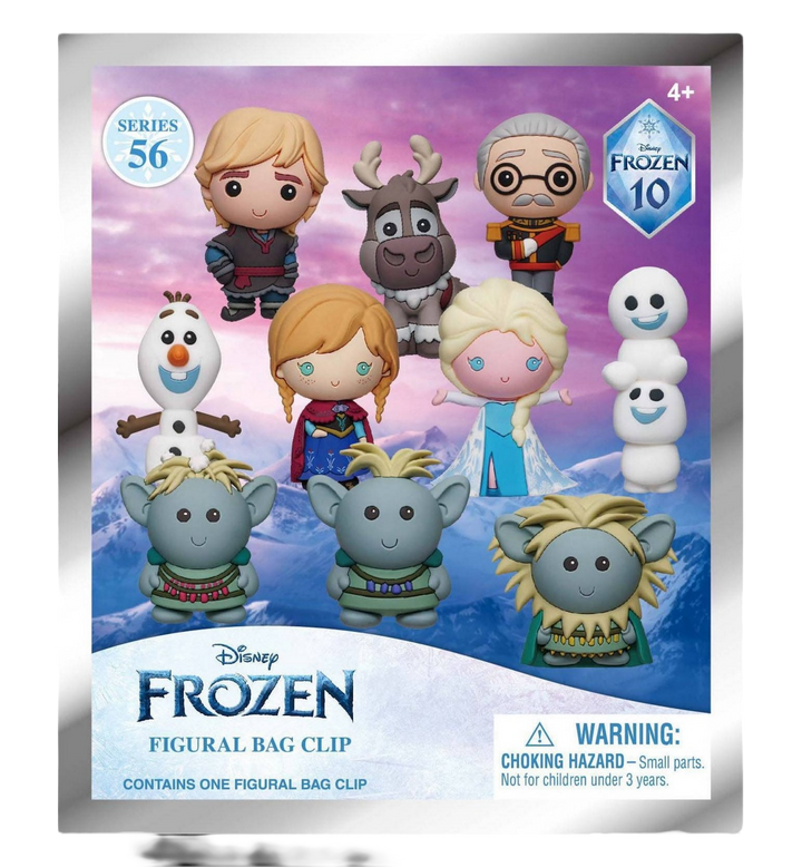 Disney Frozen Series 56 3D Foam Bag Clip