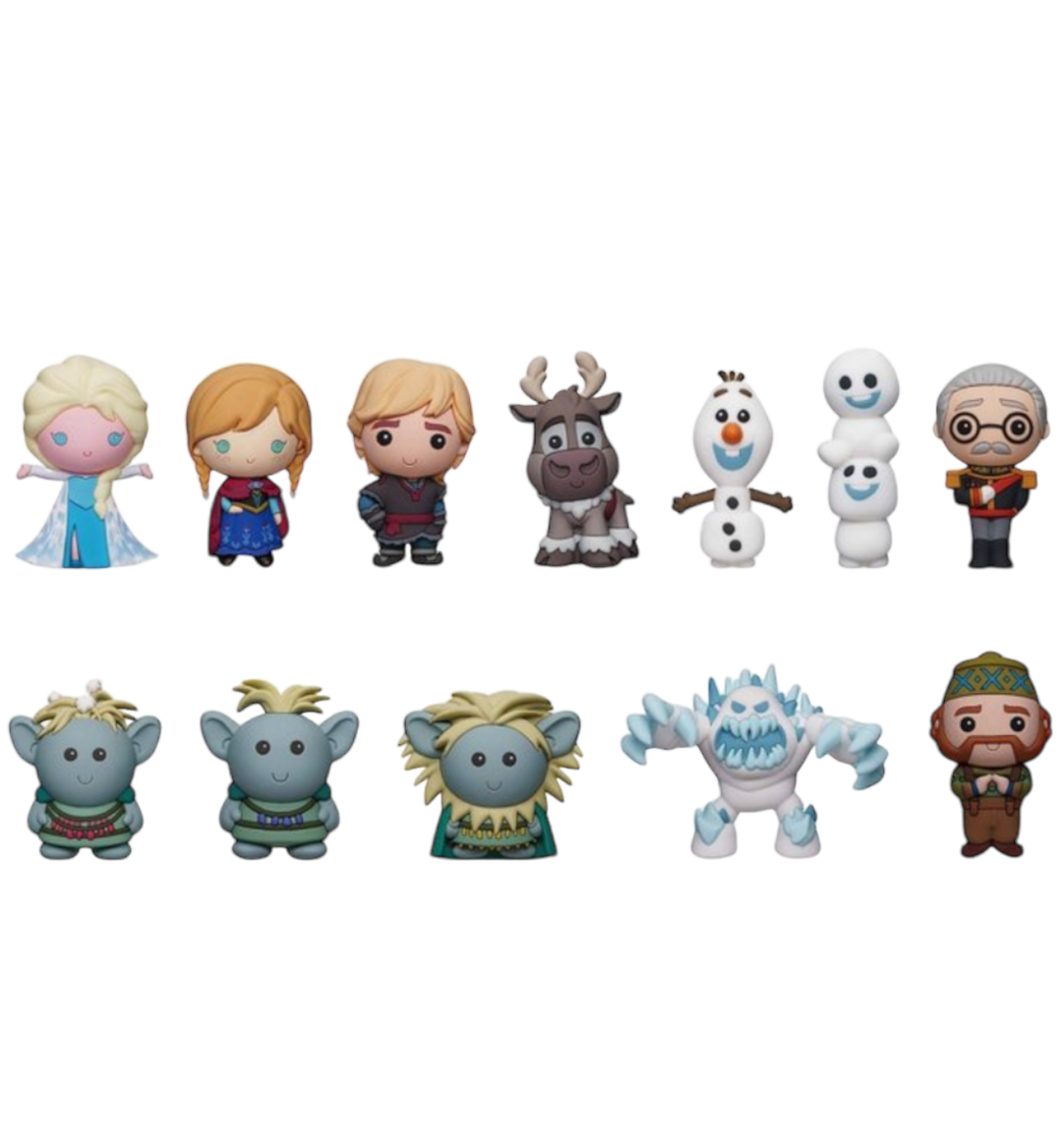 Disney Frozen Series 56 3D Foam Bag Clip