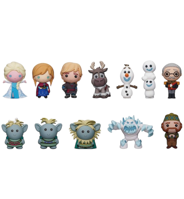 Disney Frozen Series 56 3D Foam Bag Clip