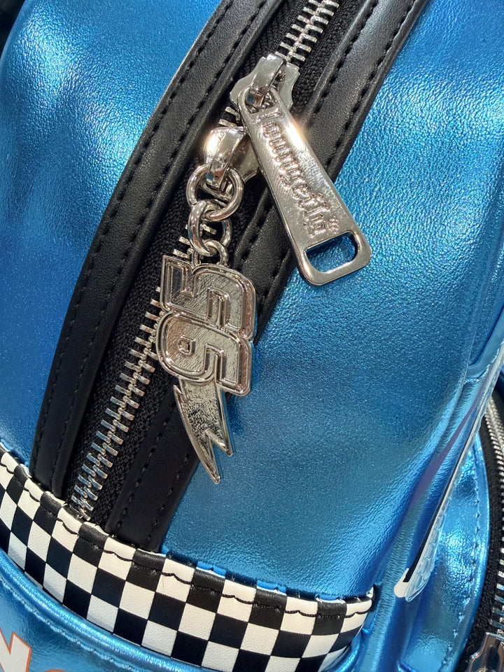 Grotto Treasures Exclusive - Loungefly Disney Pixar Cars Metallic Dinoco Lightning McQueen Cosplay Mini Backpack