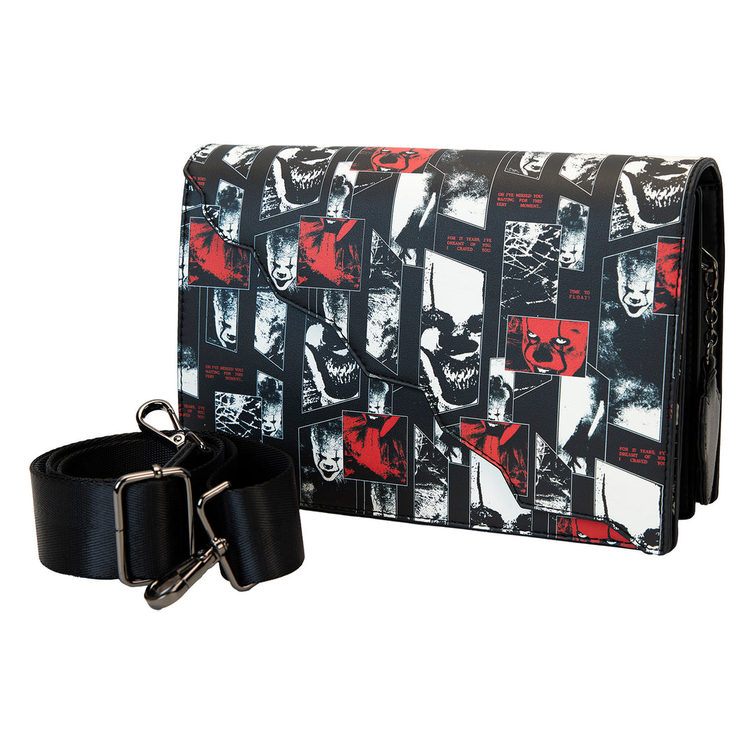 Loungefly Warner Bros IT Pennywise Crossbody Bag