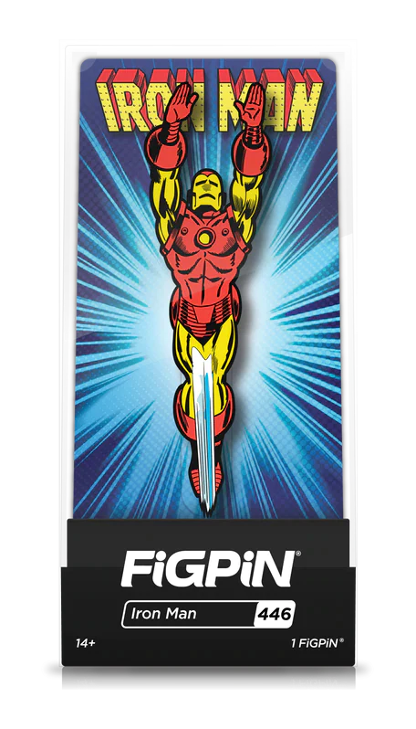 Figpin Marvel Comics Iron Man Limited Edition Pins