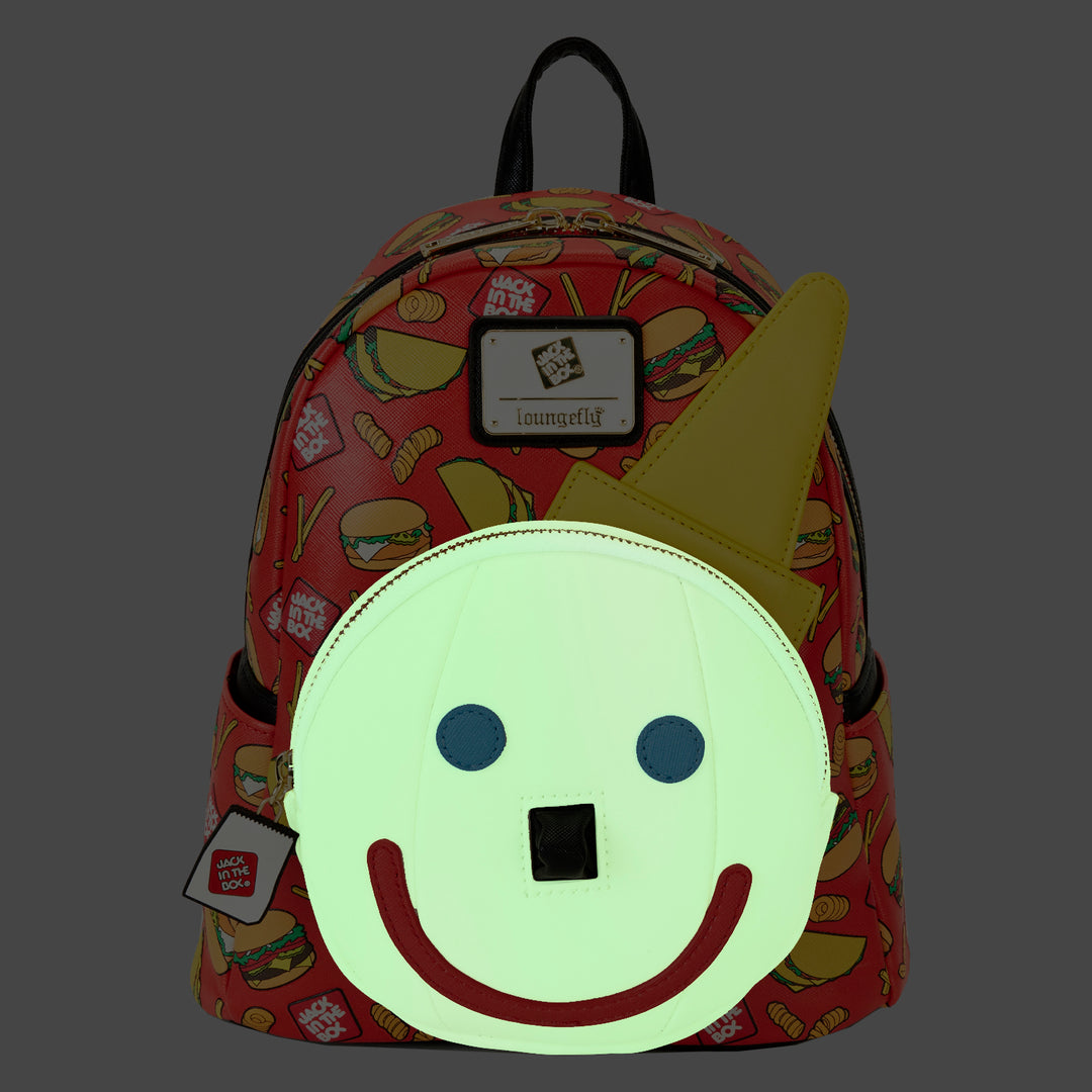 Loungefly Jack in the Box Antenna Ball Jack Mini Backpack