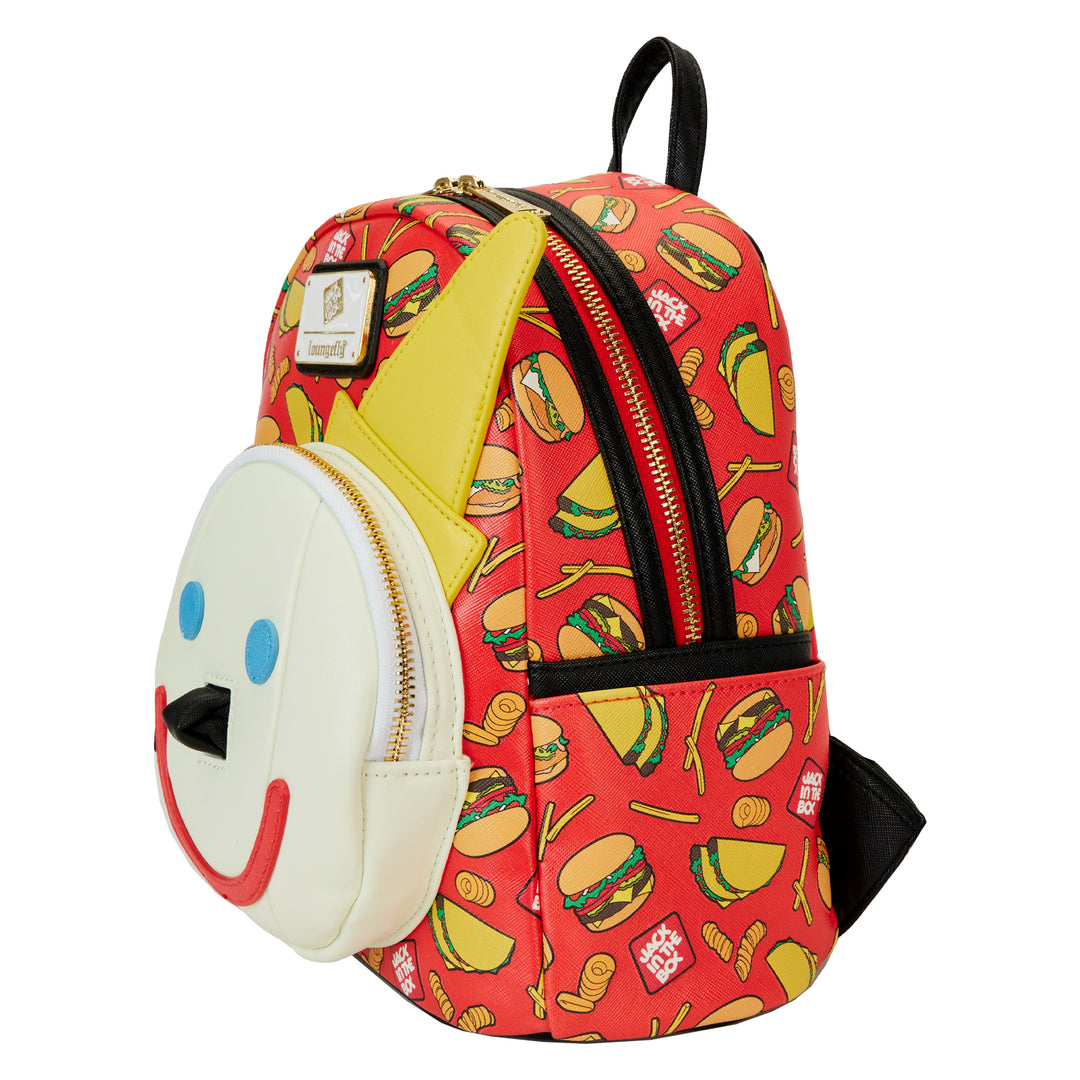 Loungefly Jack in the Box Antenna Ball Jack Mini Backpack