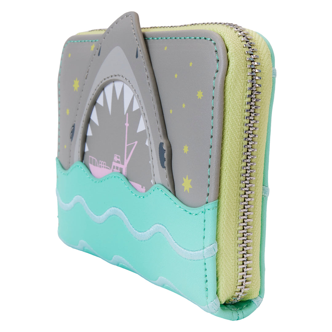 Loungefly Universal Jaws Glow in the Dark Wallet