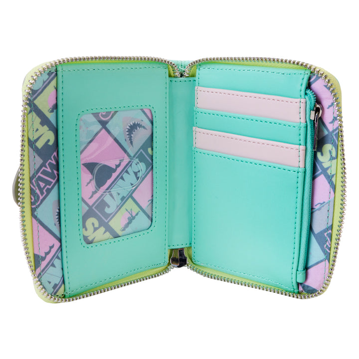 Loungefly Universal Jaws Glow in the Dark Wallet